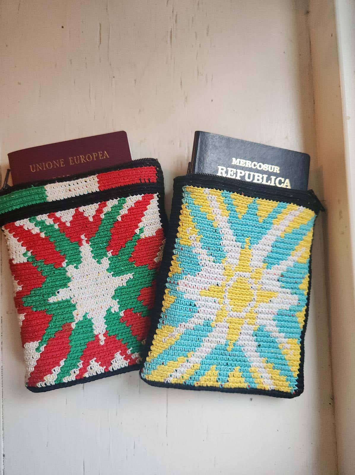 Starry Flag Passport holder