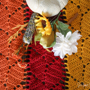 Adjustable Falling Leaves Autumn Crochet Pattern