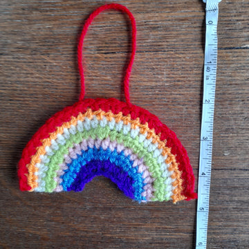 Little Rainbow applique/tree decoration
