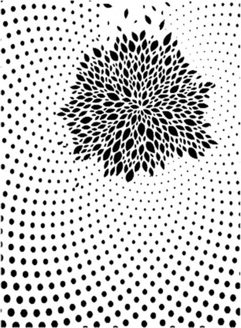 Dress My Craft Stencil A4 - Flowers Era