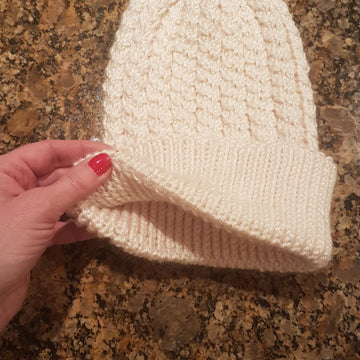 Snowflake  Cable Hat
