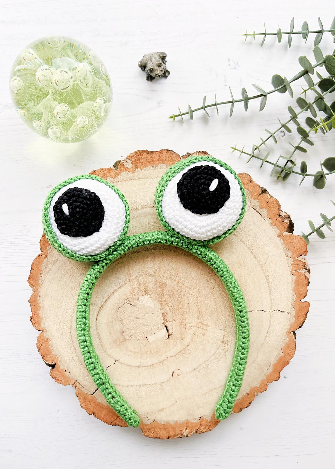 Funny Frog Headband