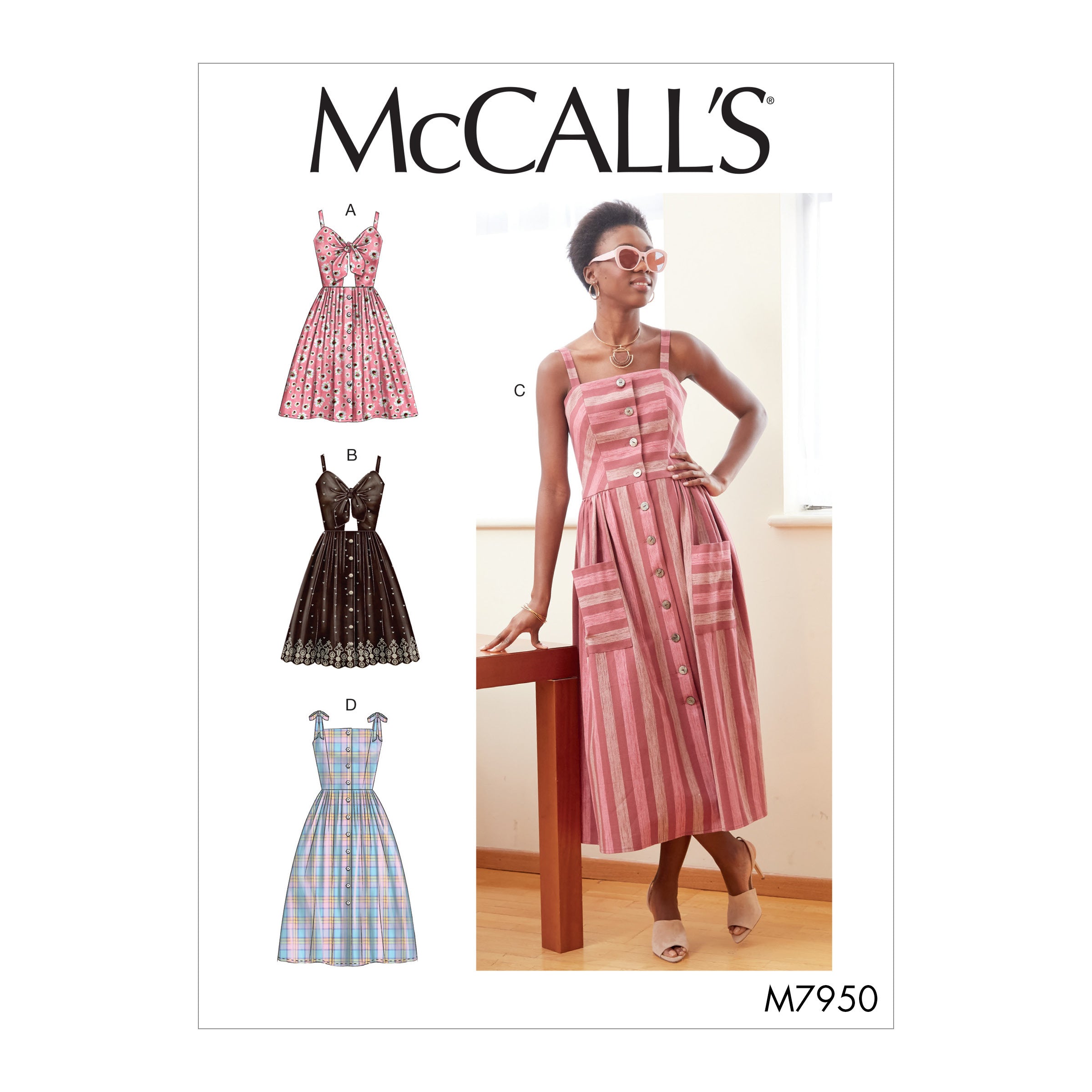 McCall's Misses' Dresses M7950 - Sewing Pattern