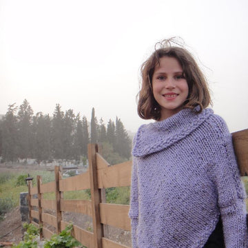 Flower-Power Poncho