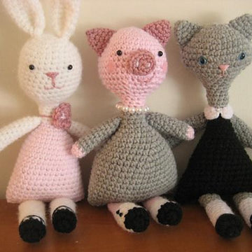 Little Girls - Animal Amigurumi Crochet Patterns