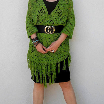 Duchess Shawl With Sleeves