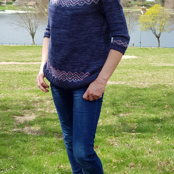 Beribbonded sweater