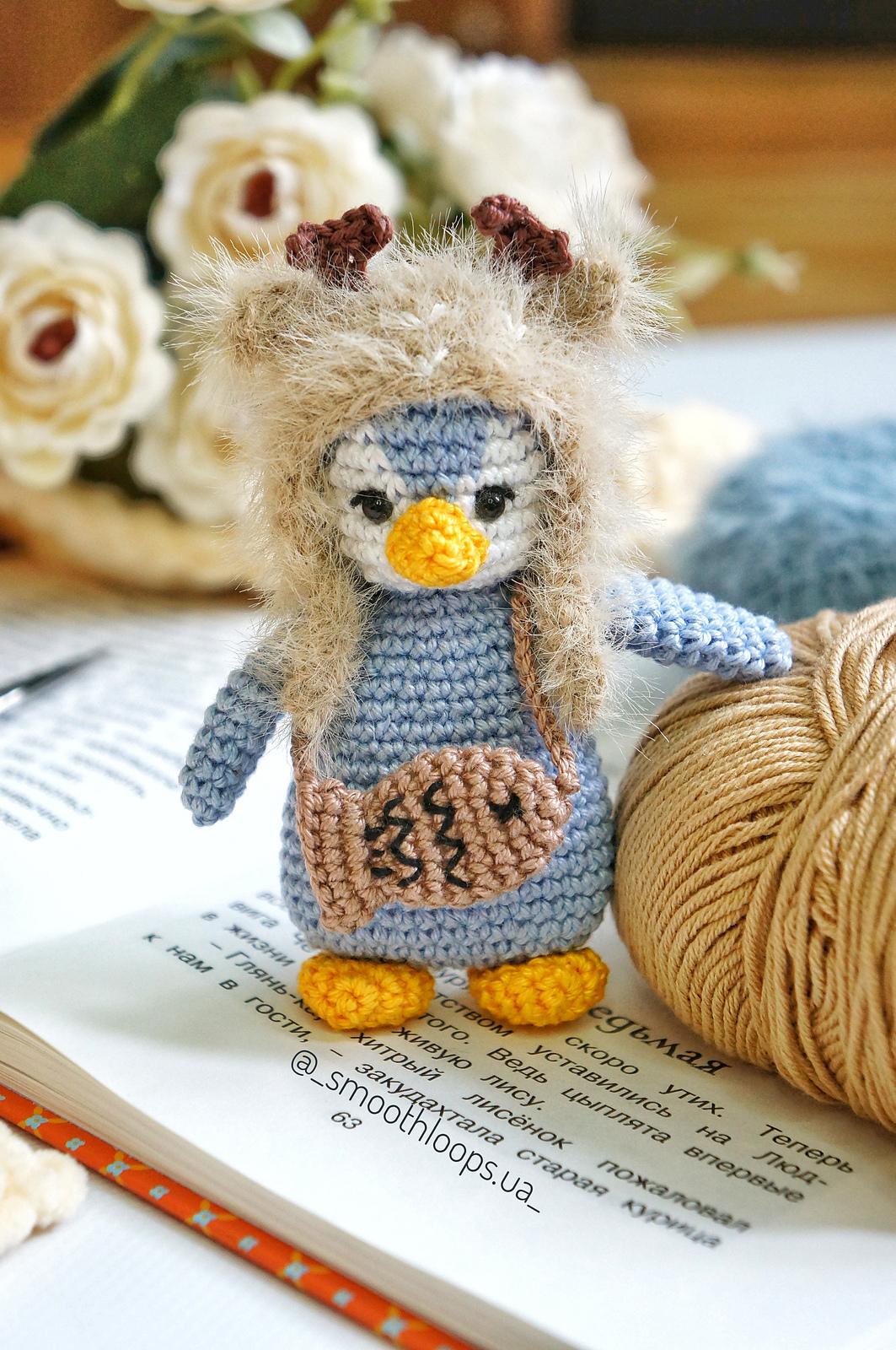 Penguin in a Reindeer Hat