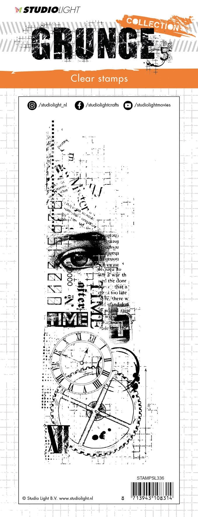 Studio Light Grunge Collection Stamp - 560003