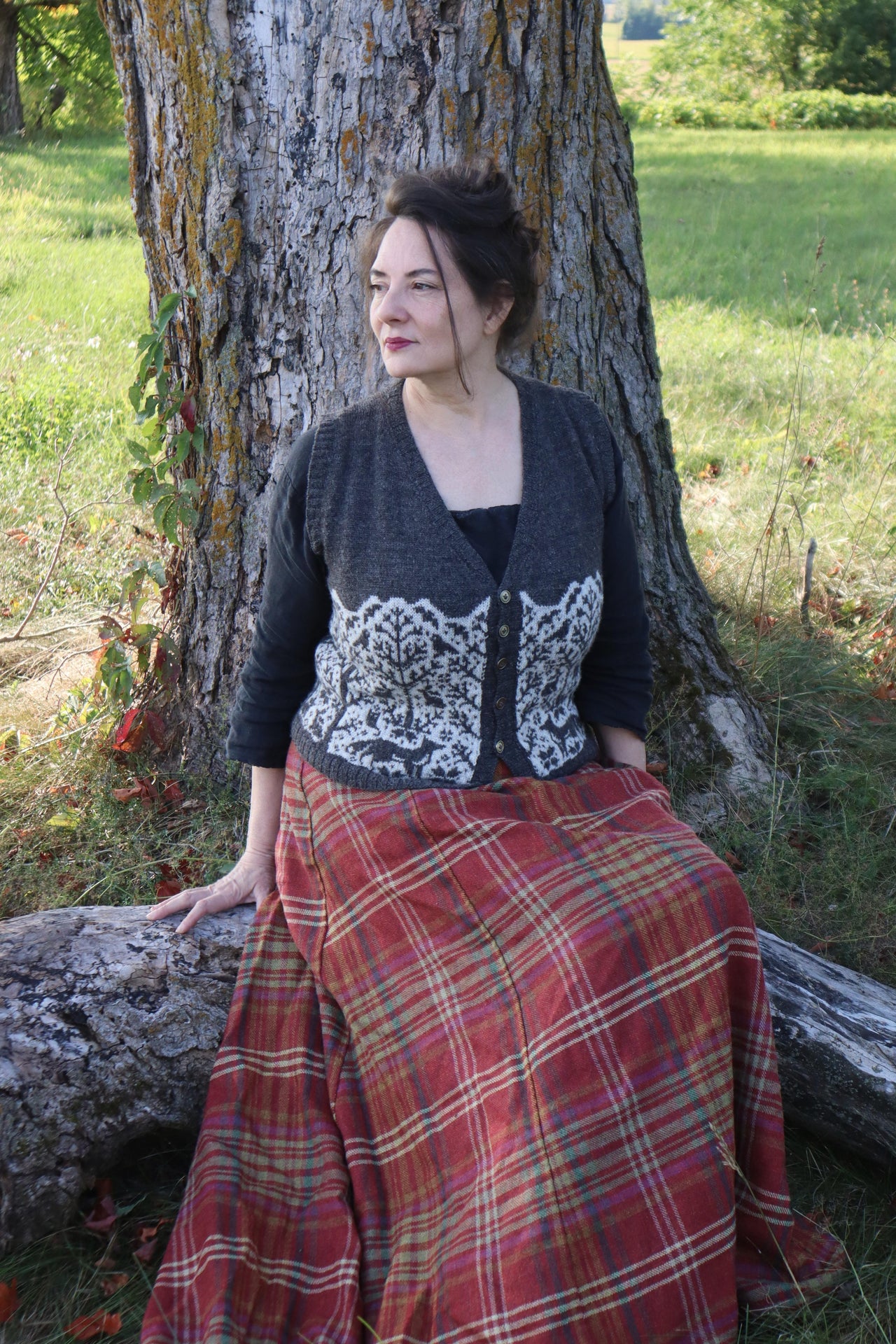Prof. Simard's forestry waistcoat