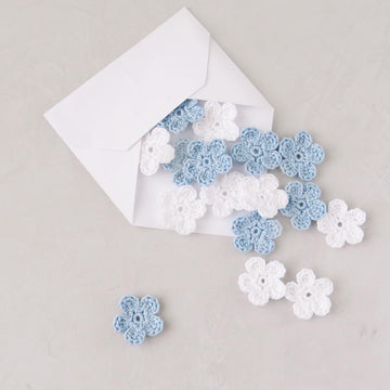Forget-Me-Not Flower Applique