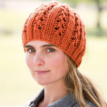 Double Lace Rib Hat #703
