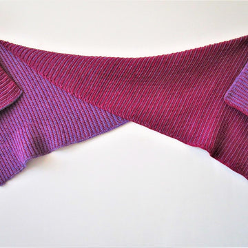 Reversible Tunisian Shawl