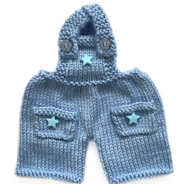 Dolls clothes knitting pattern 19064