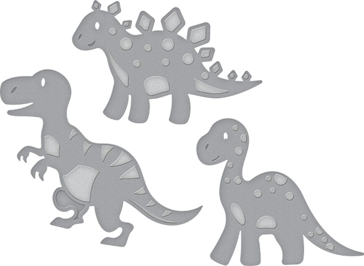 Spellbinders Shapeabilities Die D-Lites - Dinosaurs