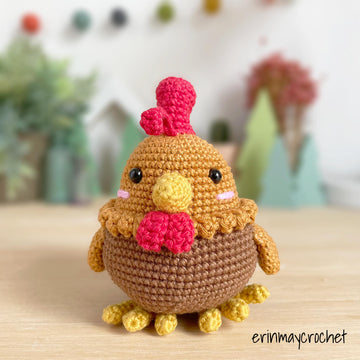 Andre the Rooster Amigurumi Crochet Pattern