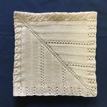 Square the Circle baby blanket