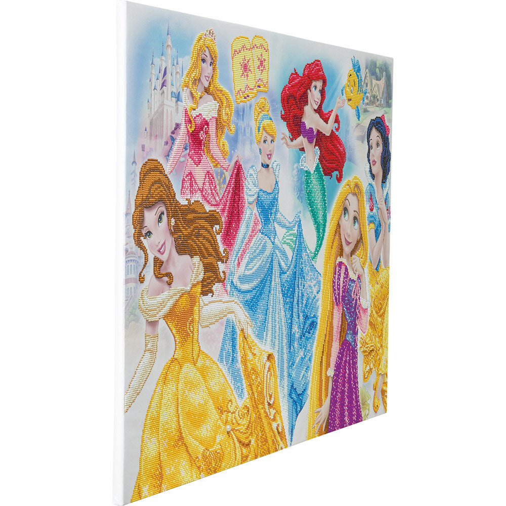 Crystal Art Disney Princess Medley, 90x65cm Diamond Painting Kit