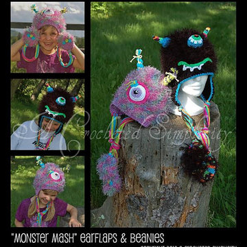 Monster Mash Earflap or Beanie
