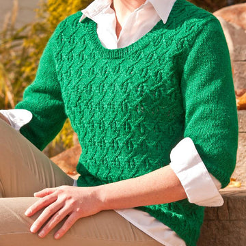 Lace Lattice Sweater