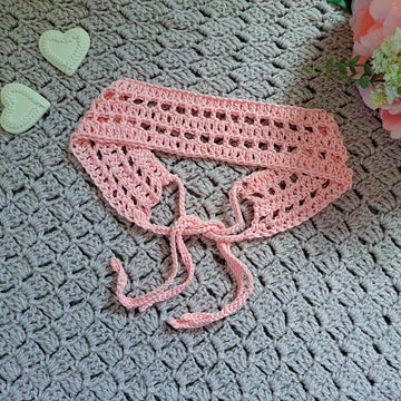 Crochet Romantic Lacy Headband Pattern