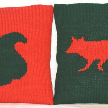 Woodland Squirrel Cushion Cover