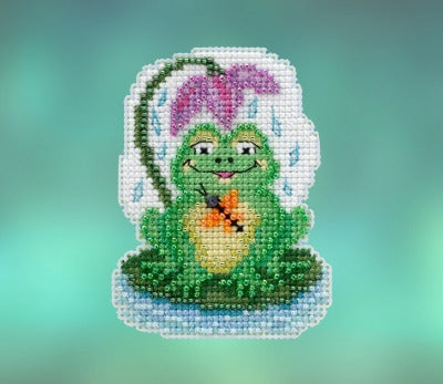 Mill Hill Spring Bouquet 2020 - My Pad Seasonal Ornament - 2.5in x 3.25in