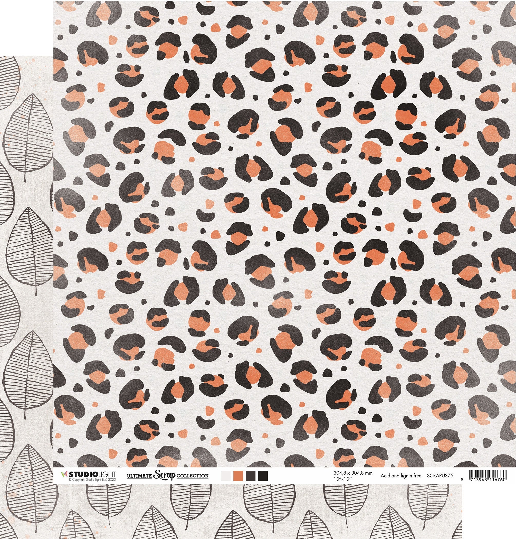 Studio Light Ultimate Scrap Collection Double-Sided Cardstock 12"X12" 10/Pkg - NR. 75