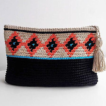 Tapestry Crochet Pochette