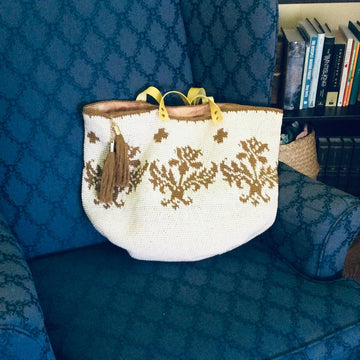 Pressed Flowers Tote