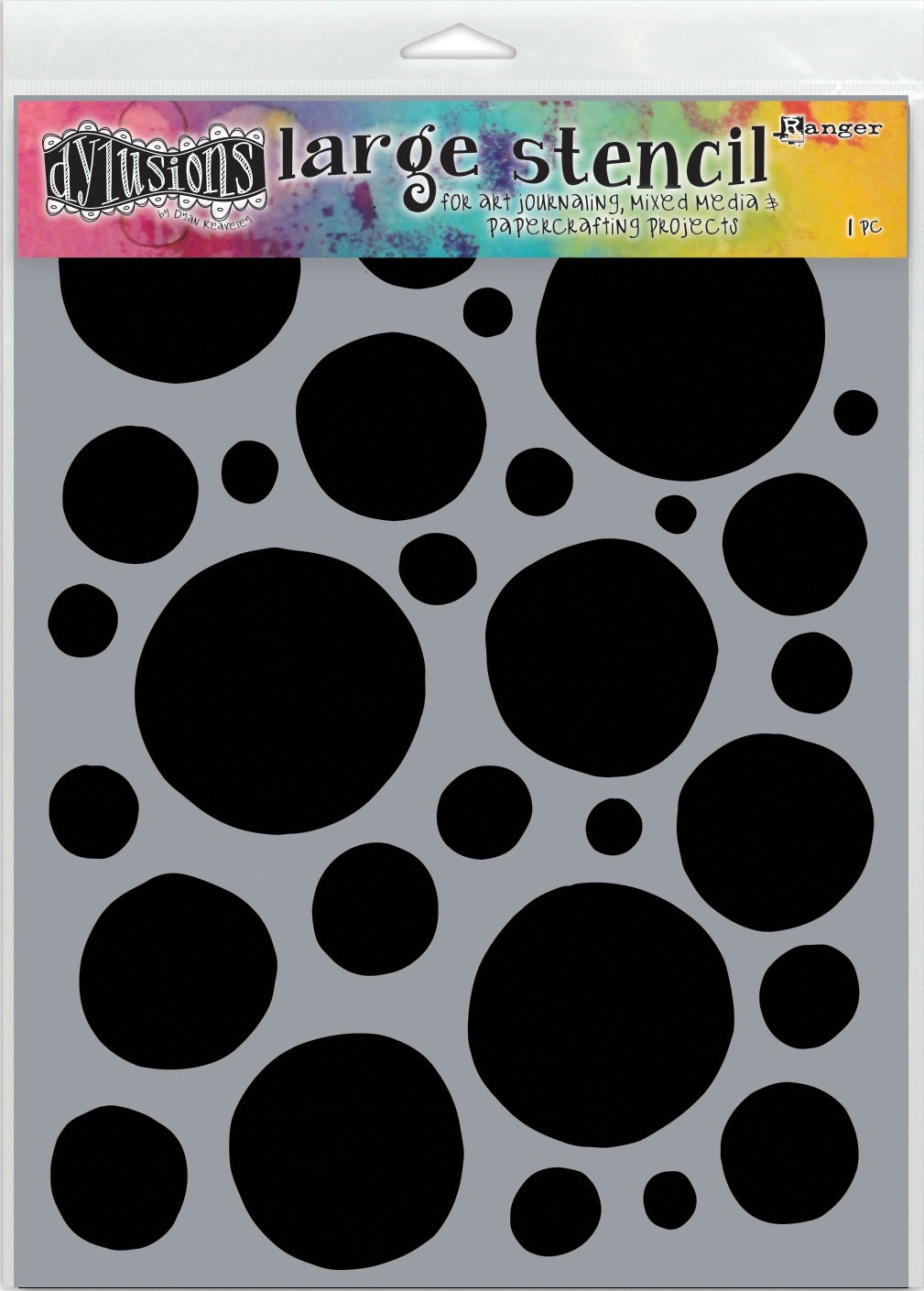 Ranger Dyan Reaveley's Dylusions Stencils 9"X12" - Boulders