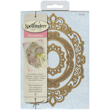 Spellbinders Nestabilities Dies - Fleur De Elegance