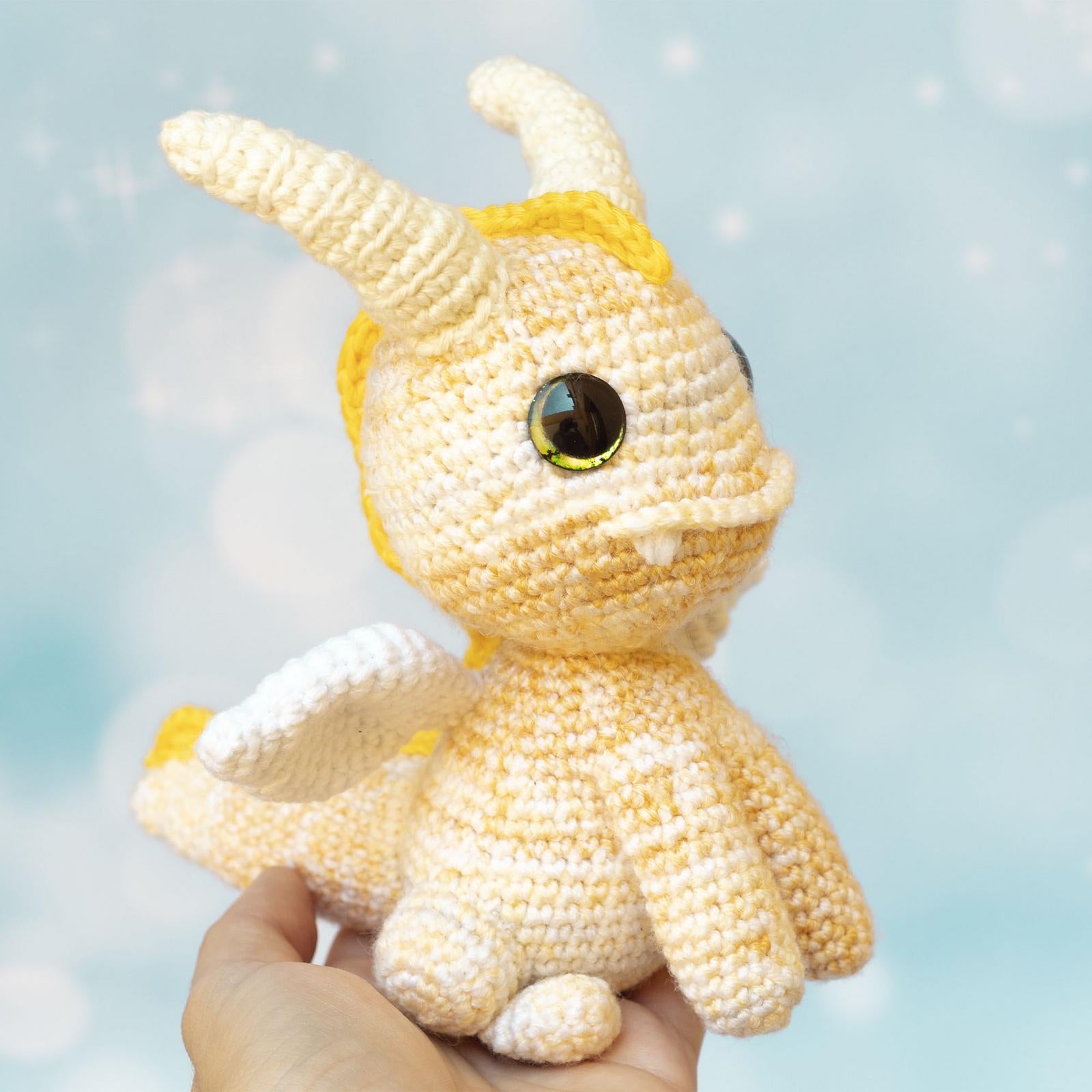 Baby yellow dragon