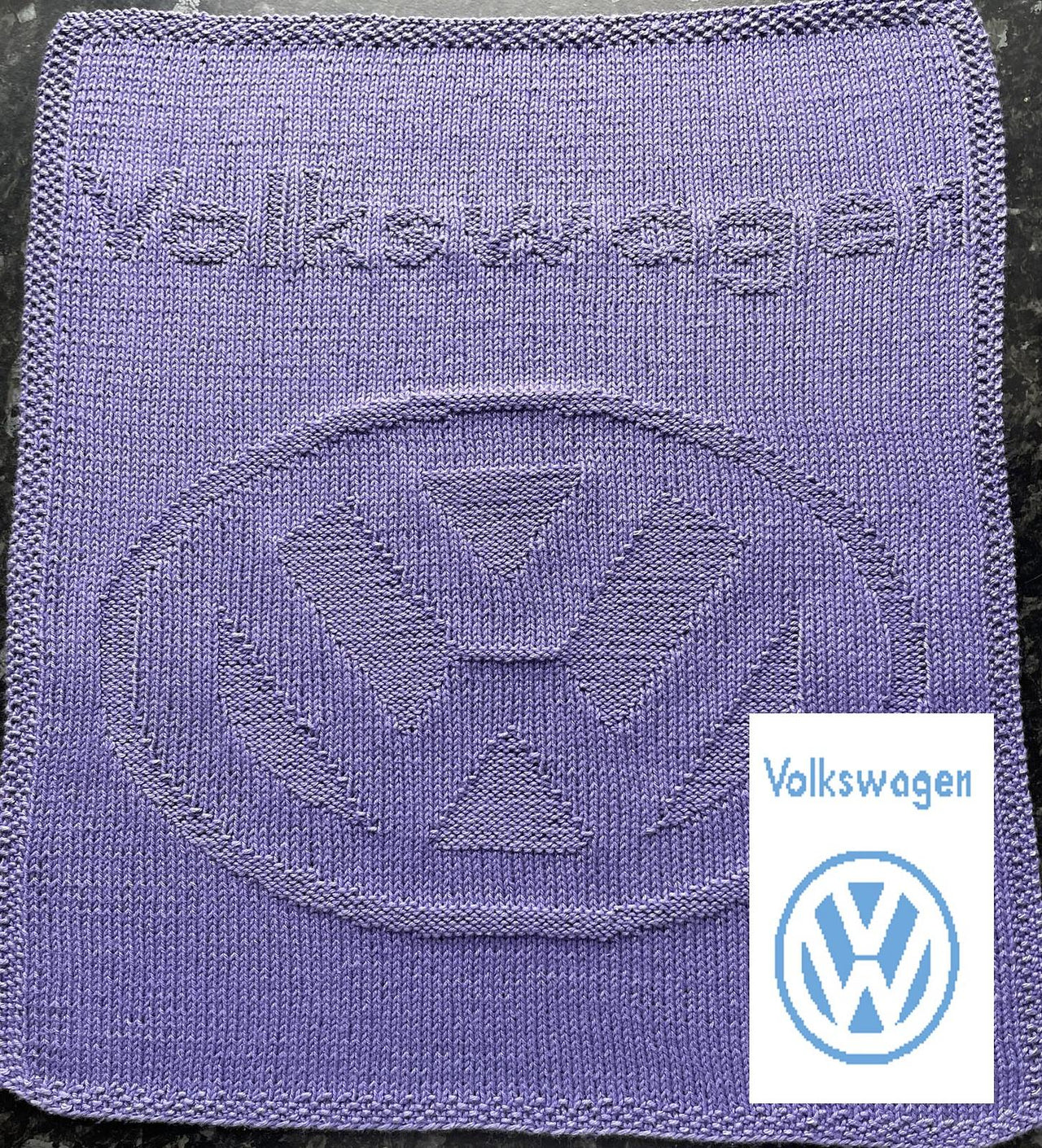 Nr. 782 VW Logo 103 stitches