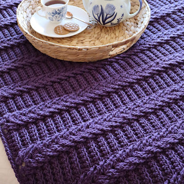 Dutch Braid Afghan