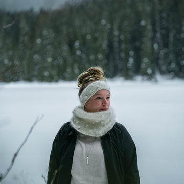 Falling Bobbles Cowl