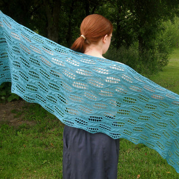 Topsy Turvy Shawl or Scarf