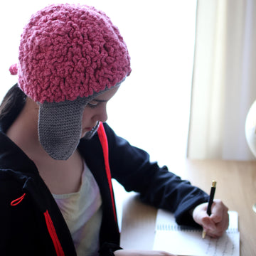 Brainy Earflap Hat