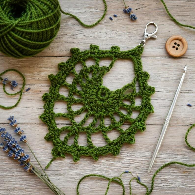Crochet Leaf Earrings Pattern – Nature Jewelry PDF + Video Tutorial
