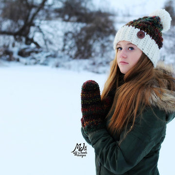 Bulky & Quick Cross Stitch Mittens
