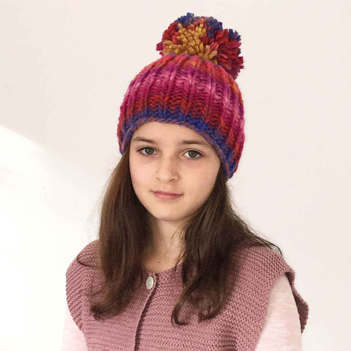 Pom Pom Mütze / Hat CARLOTTA