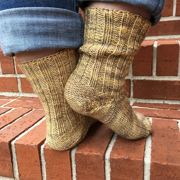 Cinder Twist Socks