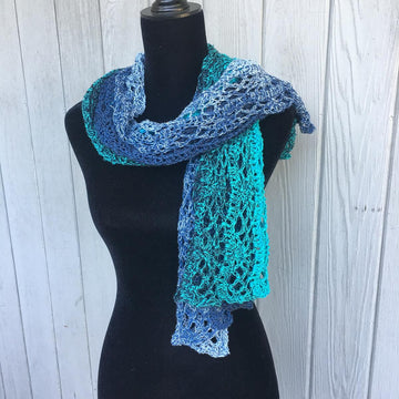 Ocean Waves Shawl