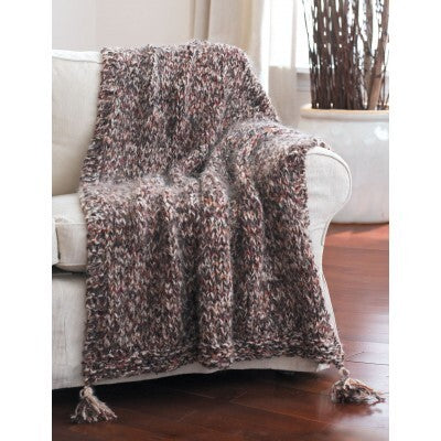Multi Strand Afghan in Patons Shetland Chunky and Divine