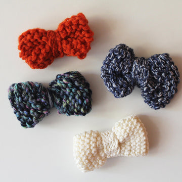 Knitted Bows
