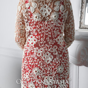 Irish lace cardigan