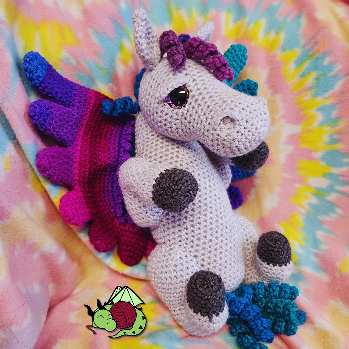 Amara the Newborn Pegasus