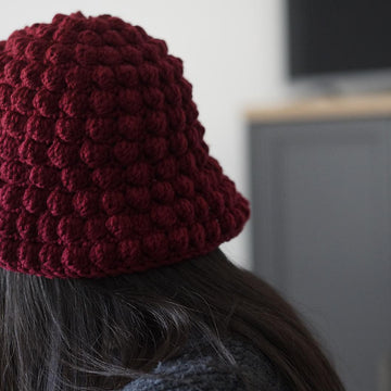 Bubbly bucket hat