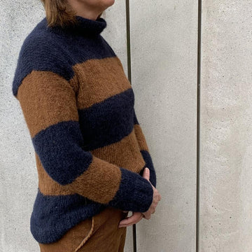 Pullover mit Blockstreifen