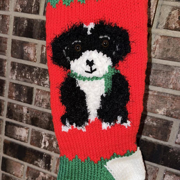 Shitzu Dog stocking